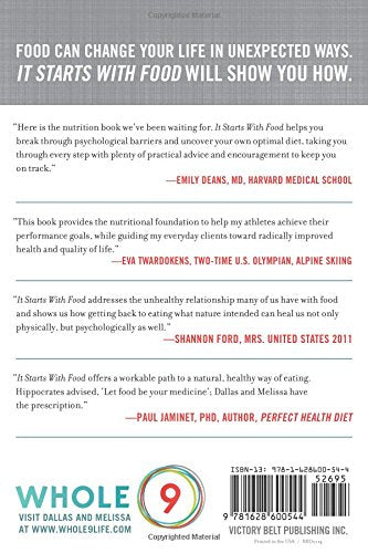 It Starts With Food Hardcover Book